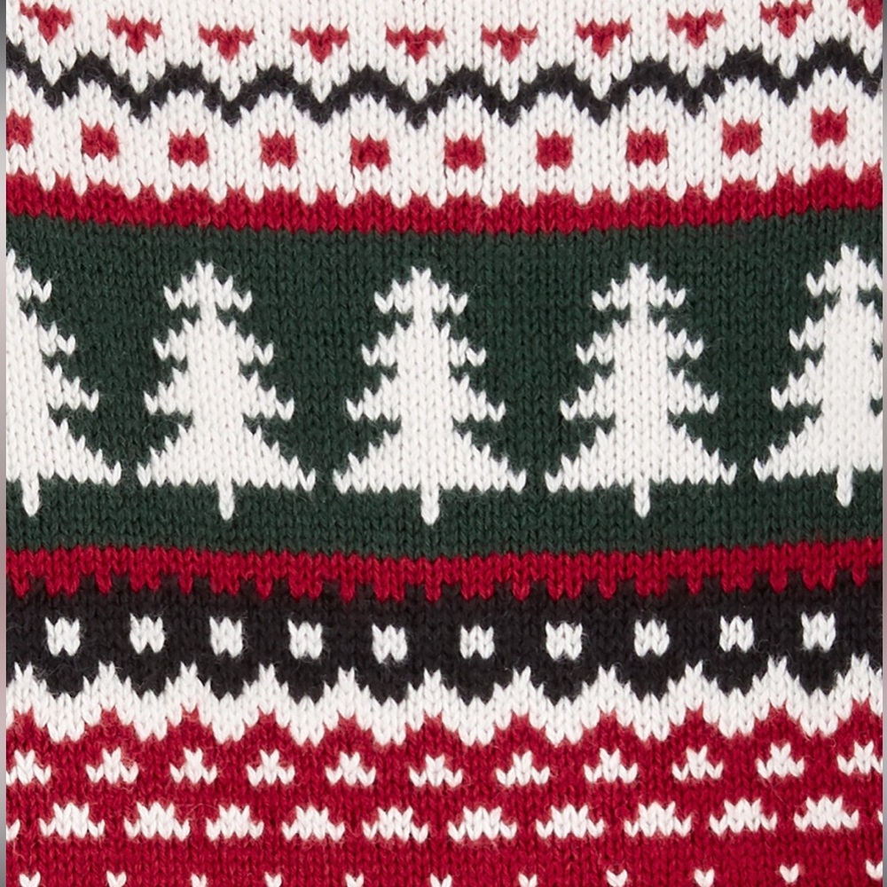 Carter’s Holiday Peplum Sweater Top & Fleece Pant Set - Picture 4 of 9